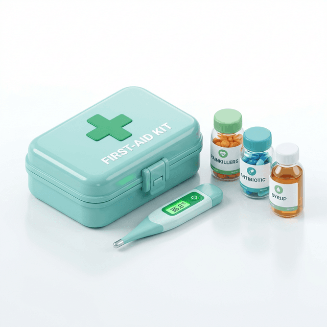 Medical supplies animation